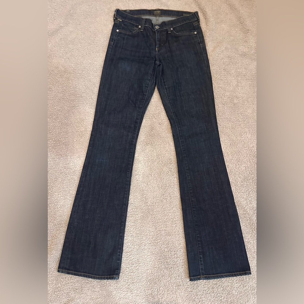 Citizens Of Humanity Women’s Dark Blue Boot Cut Jeans